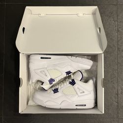 Jordan 4 Purple Metallic
