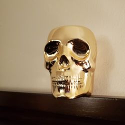 Bath And Body Works Gold Metallic Foam Soap Holder 