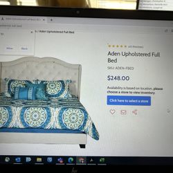 New— Never Opened Full Size Bed