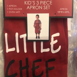 Kid’s 3 Piece Apron Set