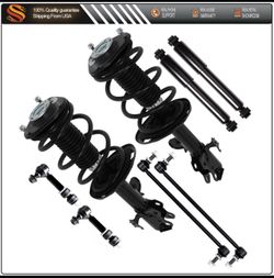 For 2013-2018 Toyota RAV4 Front Rear Struts & Shocks Sway Bars Suspension Kit