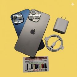 iPhone 15 Pro Max 256GB Factory Unlocked - On Special Cash Deal Starts $649 🥳🔥 ( Payments Option Is Also Available)