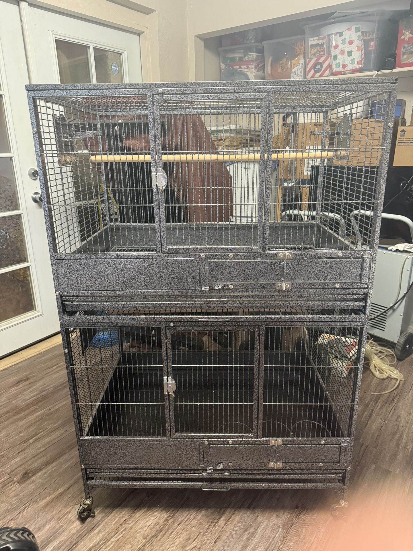 Double / Stacked bird cage