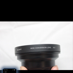 Sony Wide Angle Conversion Lens x0.7 VCL-HG0758