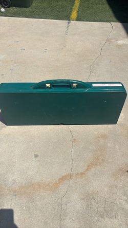Foldable Camping table with bench for 4