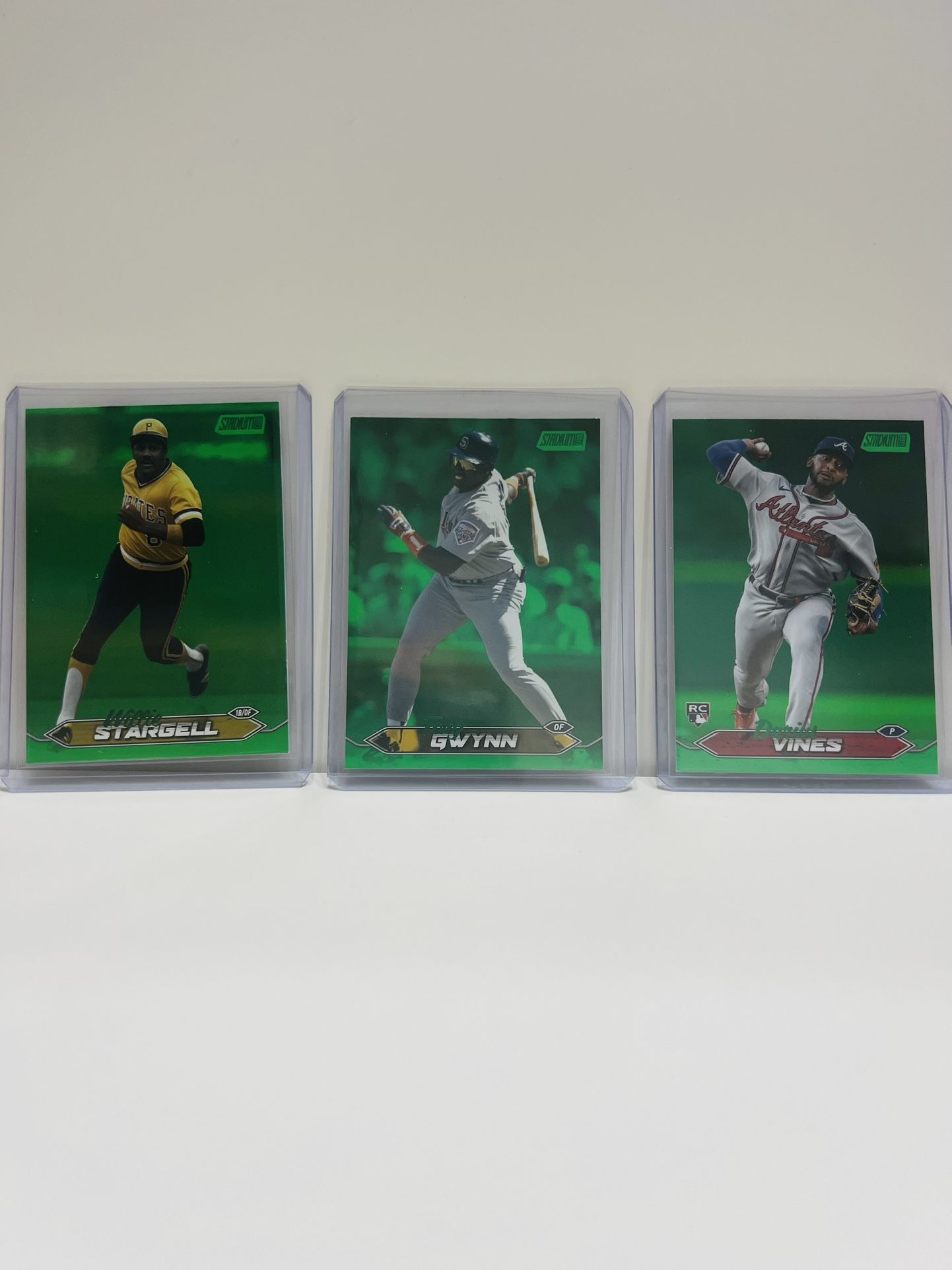 2024 Topps Stadium Club - Tony Gwynn - Willie Stargell - Darius Vines