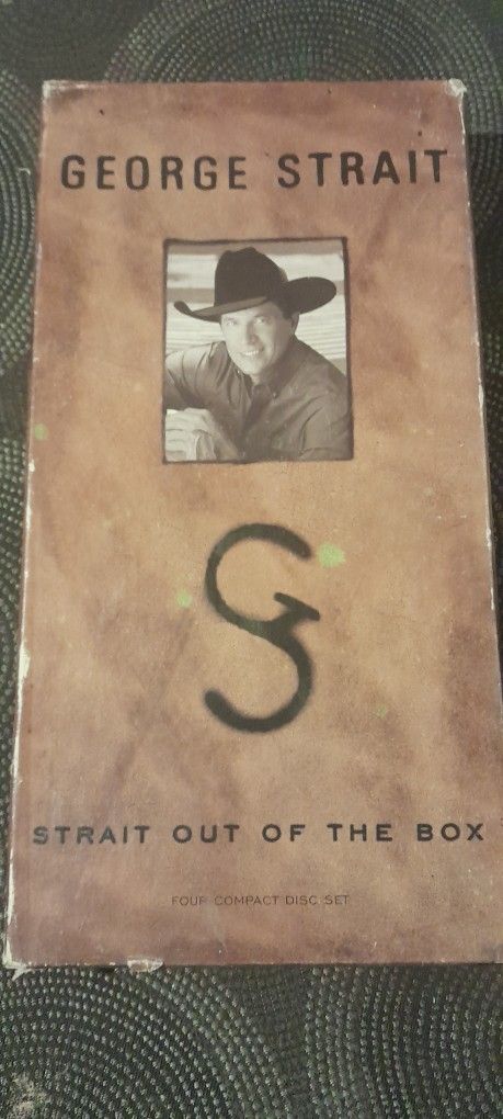 George Straight Complete Box Set ( Good Condition) King Of Country!!