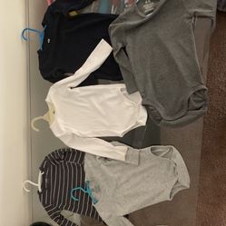 H&M & Other Brands.. New & New Condition..Long sleeve onesies size 0-3, 3-6, 1-2, & 2-3..Some $3 $4 $5 each👇🏽