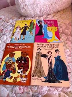 Vintage Paper Doll Books-1983