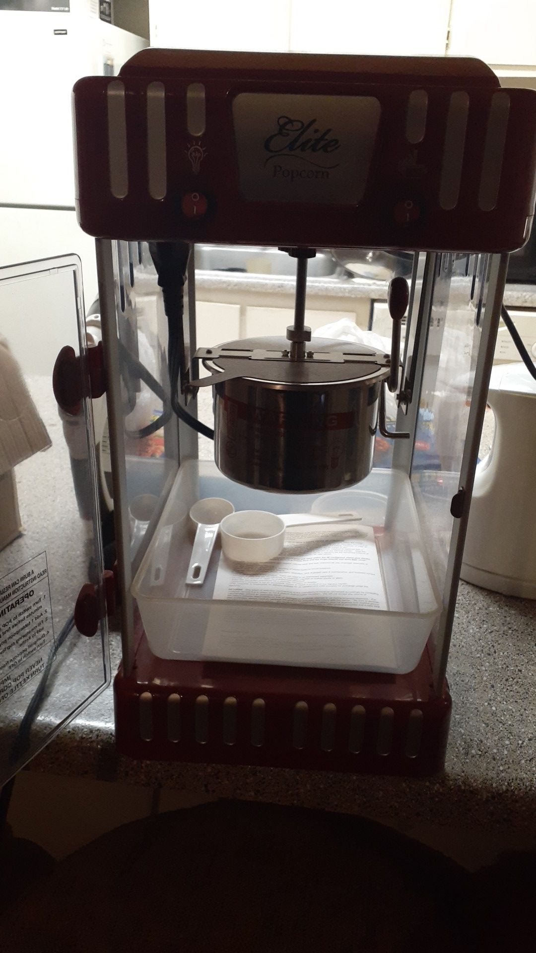 Elite popcorn maker 2.5oz
