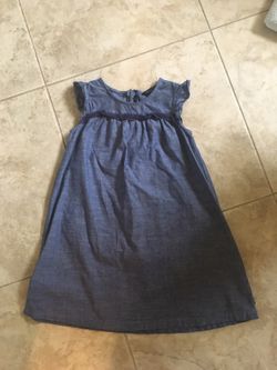 EUC Nautica denim dress size 6X