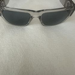 Versace Sunglasses Transparent Gray New Mint