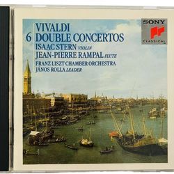 Vivaldi: 6 Double Concertos by Stern, Rampal, Franz Liszt CO, Rolla (CD, 1991)