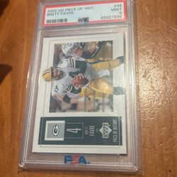 Brett Favre #39 PSA 9