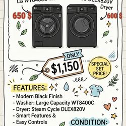 Washer and Dryer