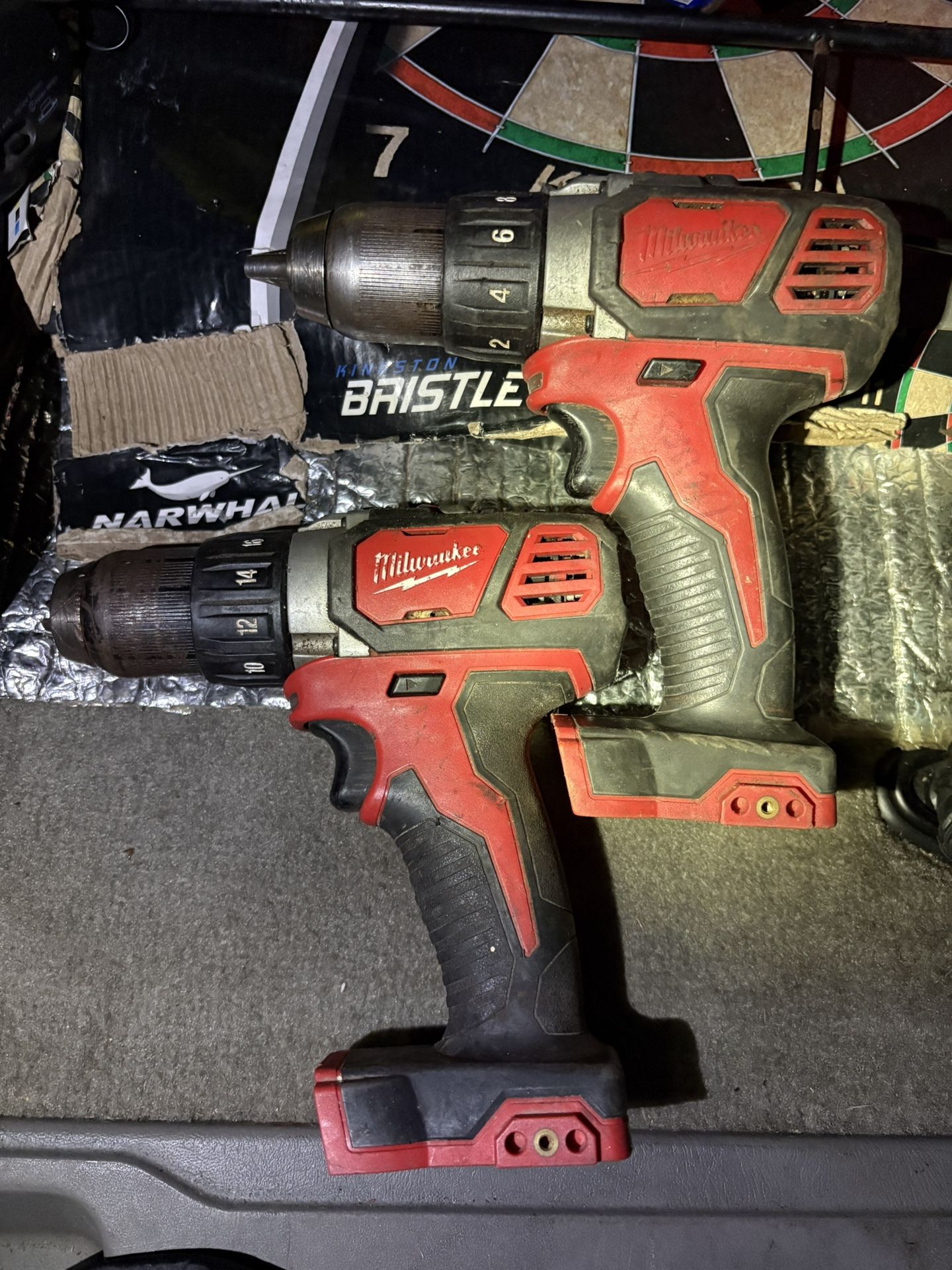 Milwaukee M12 And M18 Cordless Drills