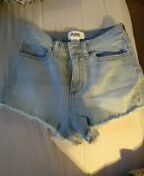 PINK denim shorts