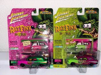 Limited Edition Ed “Big Daddy”Roth’s Rat Fink 1957 Chevy Ambulance 1:64 Scale