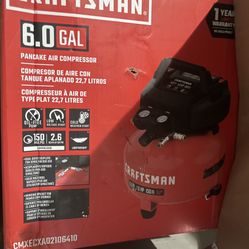 Craftsman 6.0 Gal Compressor 
