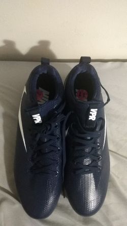 NIKE VAPOR UNTOUCHABLE Pro Football Cleats Men's Size 11 Navy Blue