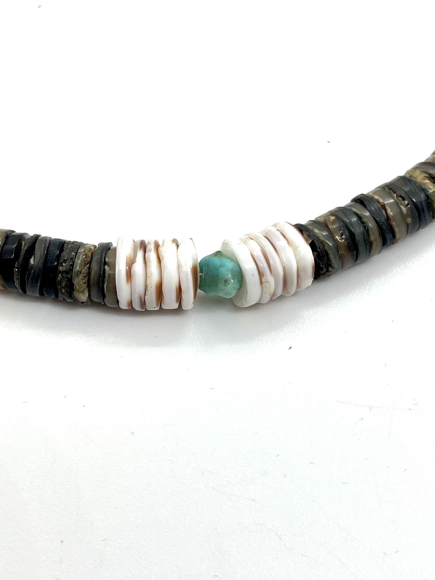 Estate Navajo Shell Necklace 