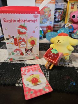 Miniso sanrio characters strawberry farm series blind box