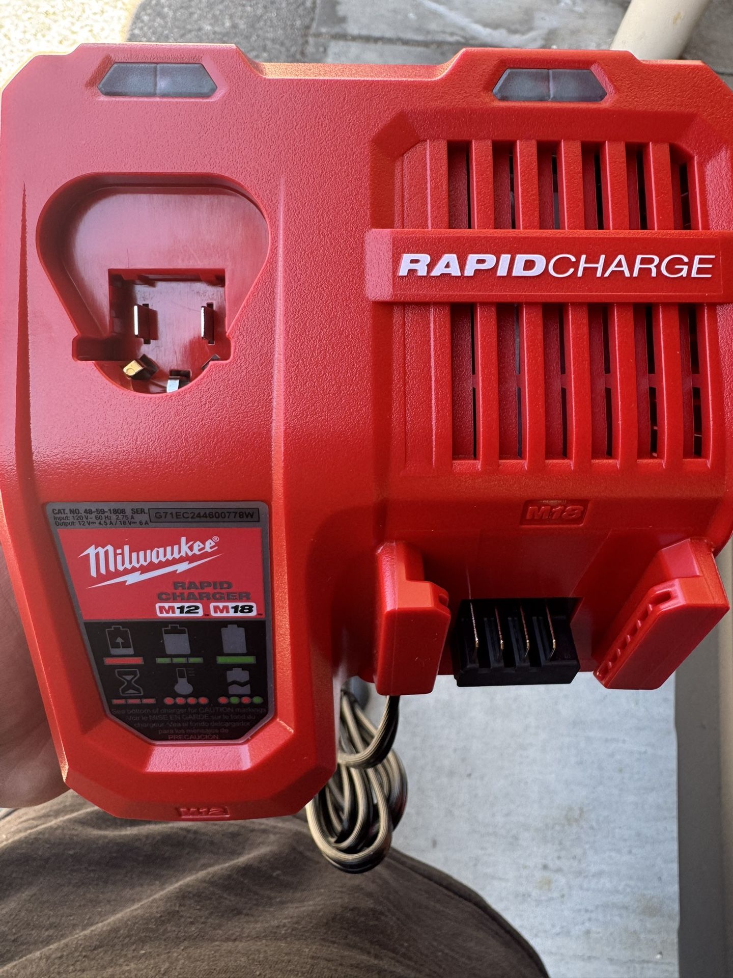 Rapid Charger Milwaukee