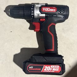 Hyper Tough 20V Max Lithium-Ion 3/8 inch Cordless Drill
