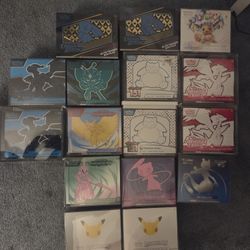 Pokemon Elite Trainer Boxes Sealed