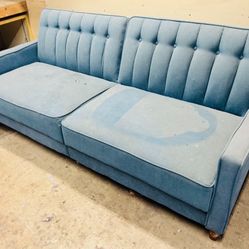 2 Small / Medium Click Clack Couches (both for $65)
