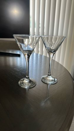 2 Grey Goose Martini Glasses