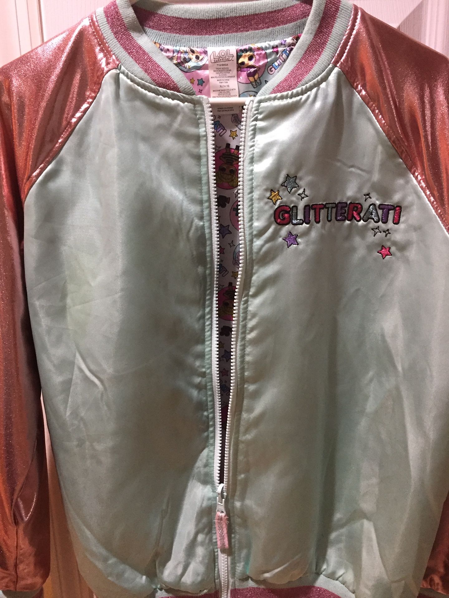 LOL Jacket size 14/16 kids