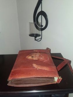 Vintage Lizard Shoulderbag, purse