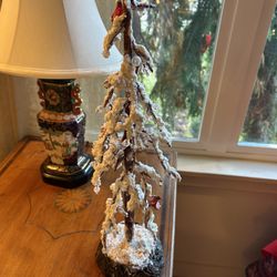Tree With Cardinals 