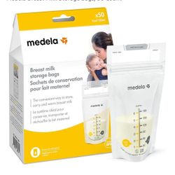 Medela Breast Milk Storage Bags (18 50ct Bags)