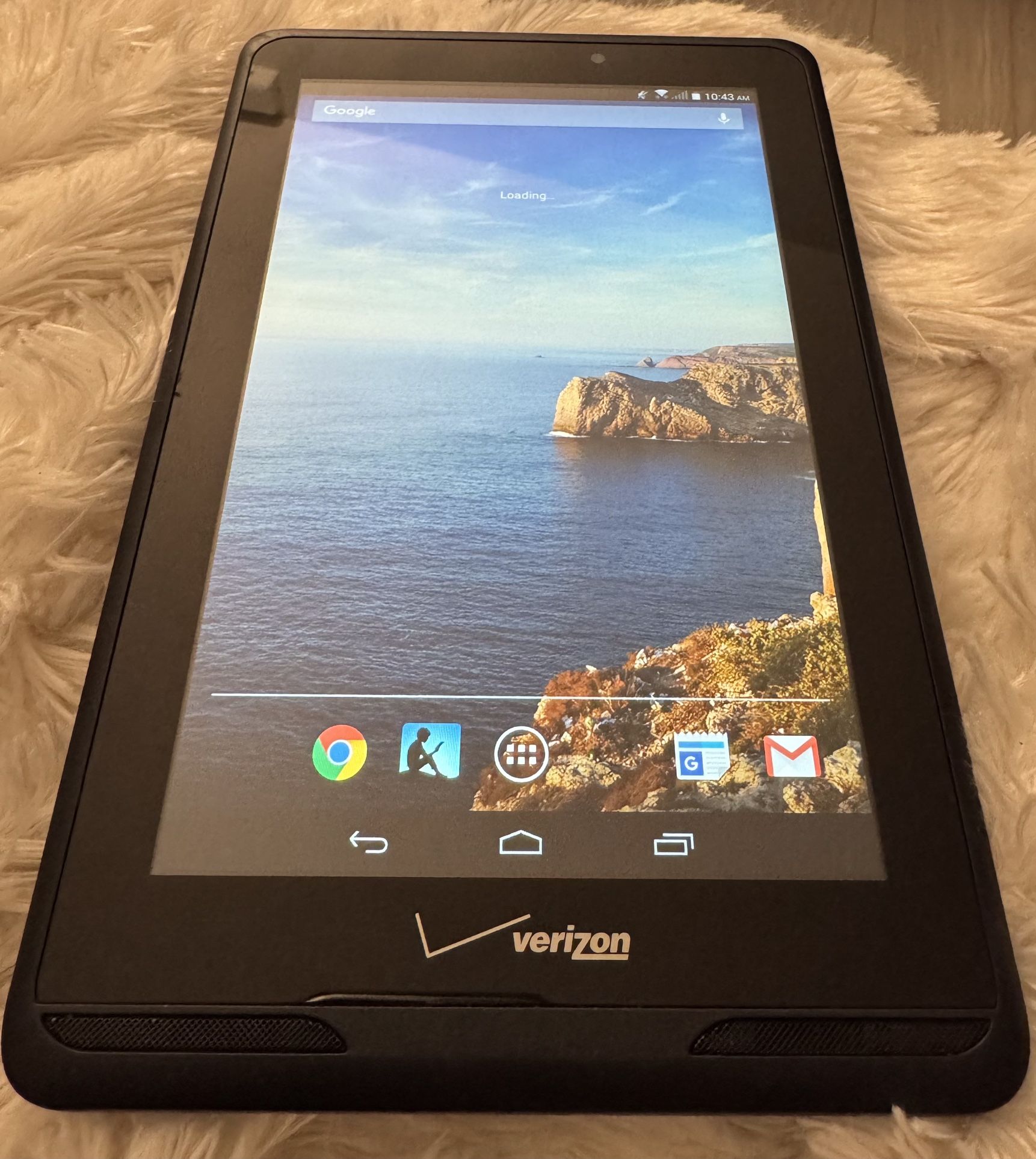 Verizon Android Wireless Ellipsis 7 inch HD 4G LTE WiFi Tablet Black Unlocked