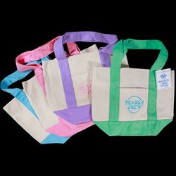 🔥 Trader Joe’s Mini Tote ORIGINAL – SOLD OUT – Pastel Colors – Available Today 🔥