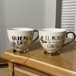 Set Of Two Cups