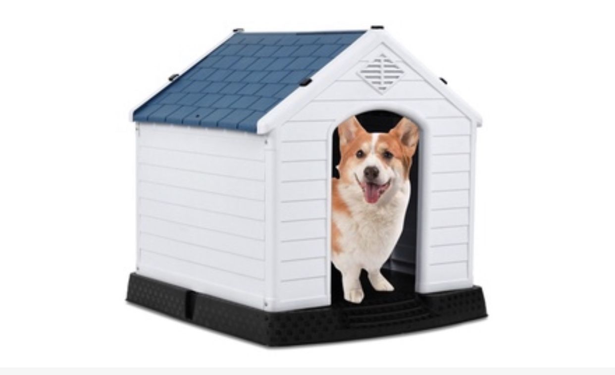 Outdoor dog kennel