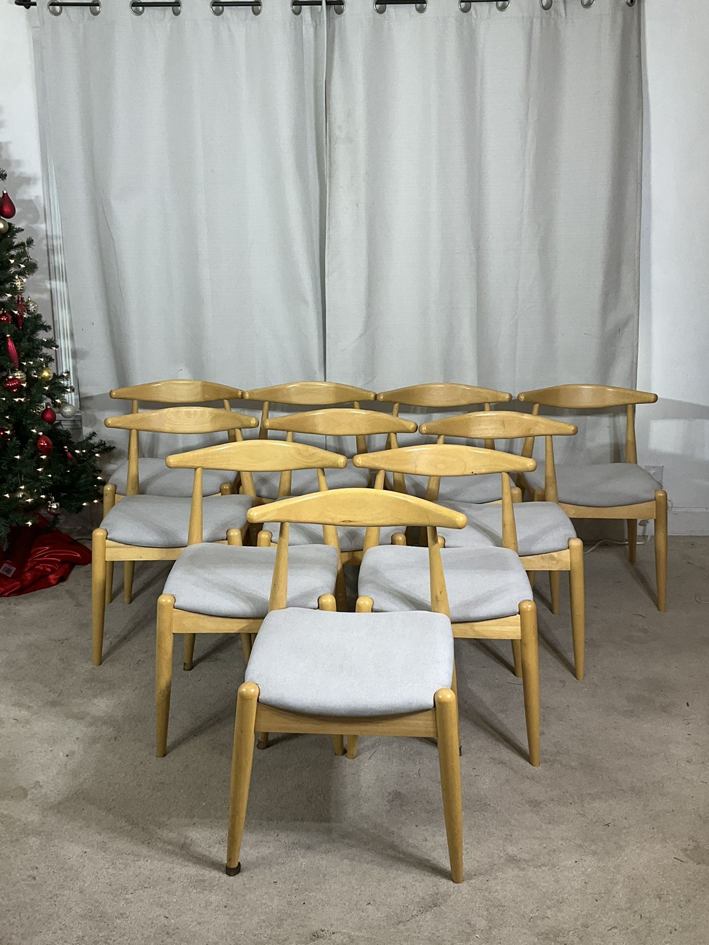 MCM Scandi Minimalist Side Chairs 10 Available $30 EACH