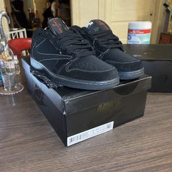 Travis Scott x Air Jordan 1 Retro Low OG SP 'Black Phantom'