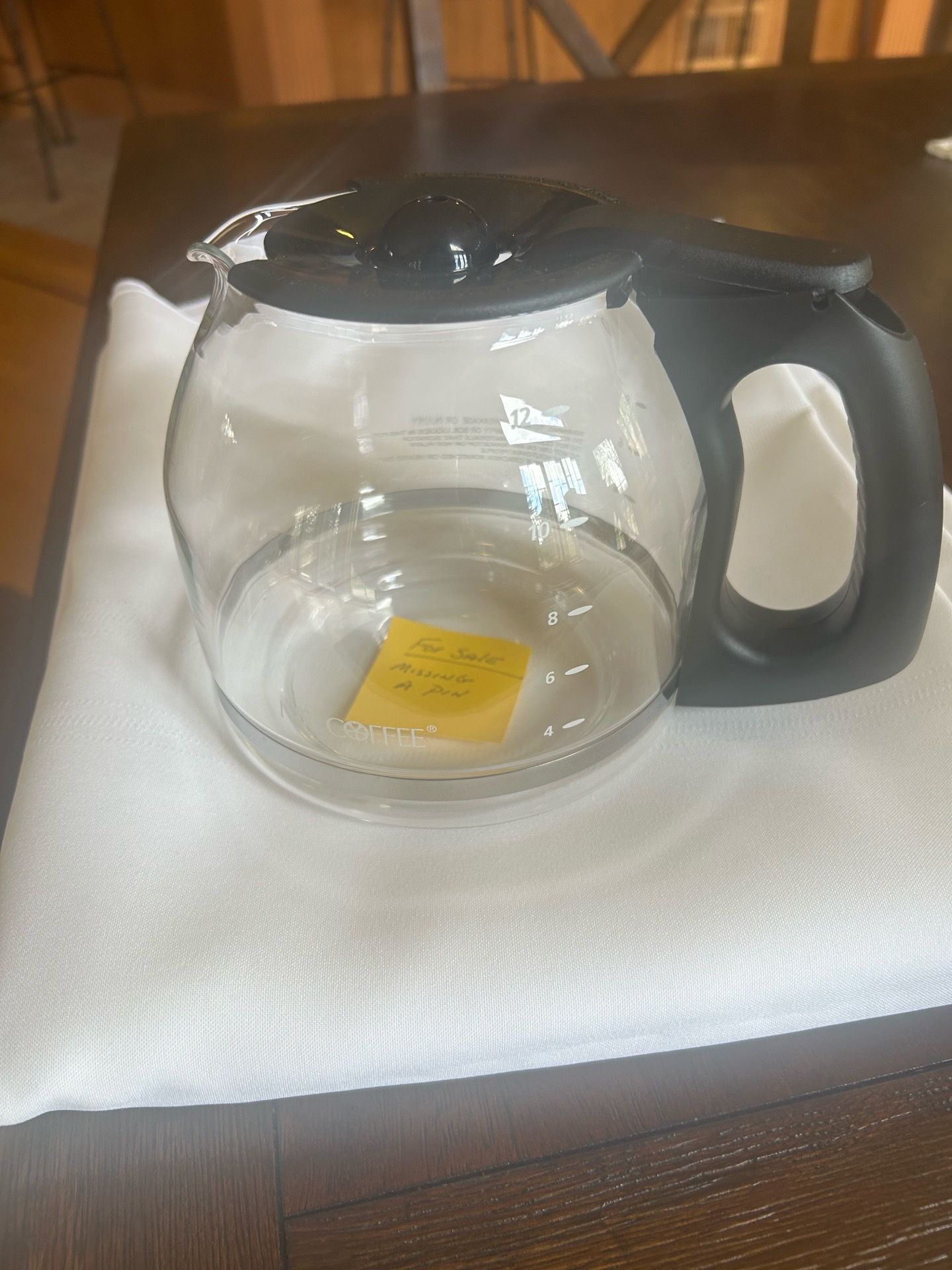 Mr Coffee 12 cup carafe