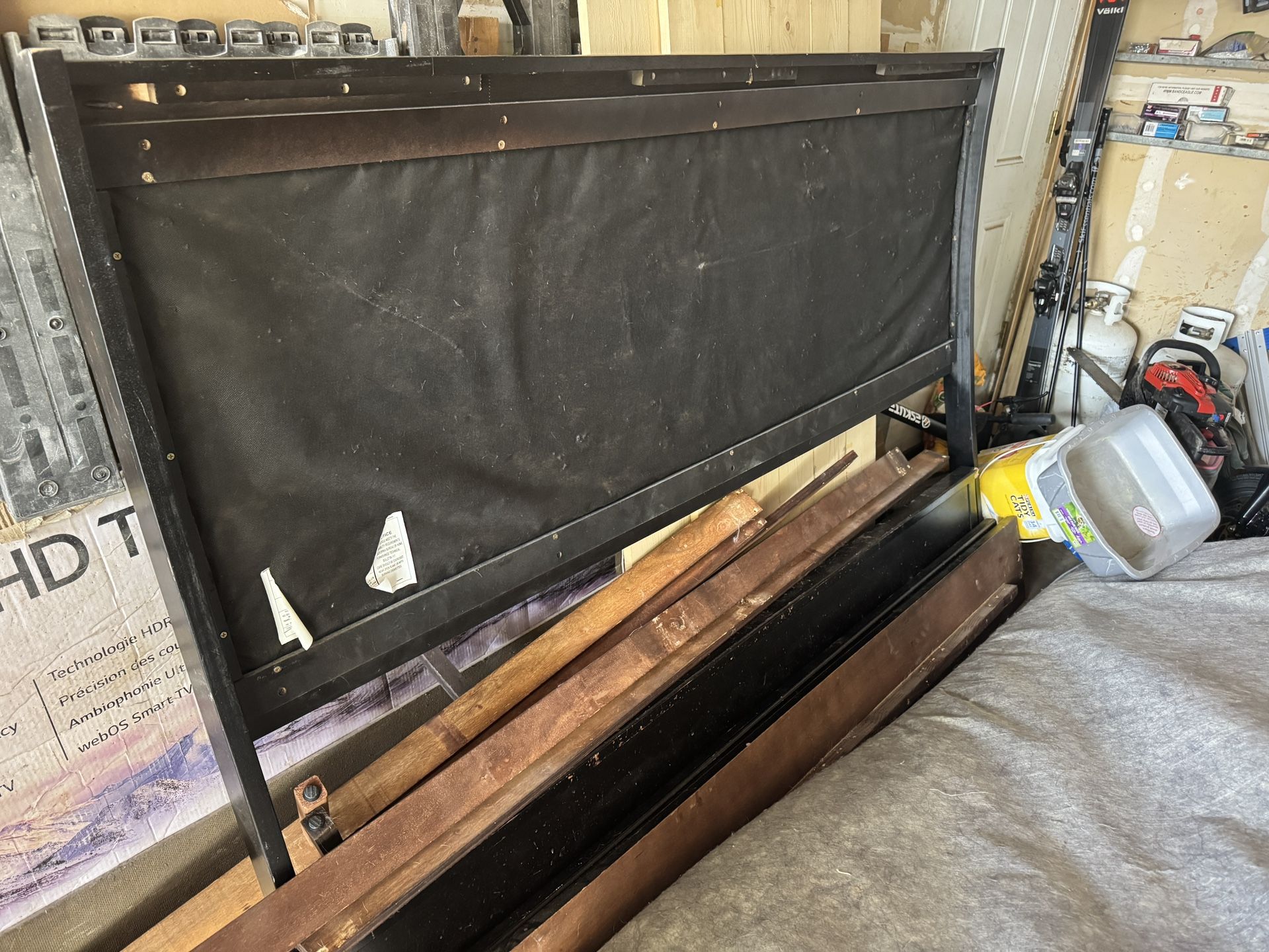 King Size Bed Frame Mattress And Box Spring