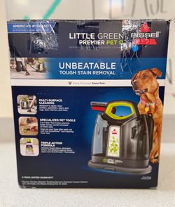 BISSELL Little Green Premier Pet Portable Carpet & Upholstery  Cleaner