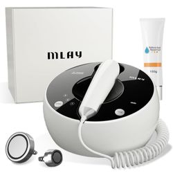 MLAY Professional RF Beauty Machine, Radio Frequency Face Machine with 2 Probes, at Home Radio Frequency Skin Tightening for Lifting, Wrinkle Reducing