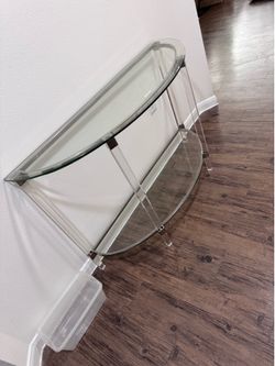 Glass Sofa Table