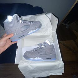 Jordan Wolf Grey 5s 