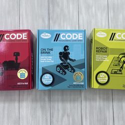 THINK FUN: CODE Programming Game Series — 3 full sets