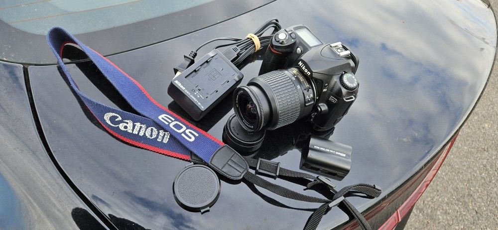 Nikon D50 Whole Set Up