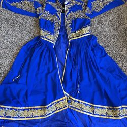 Royal Blue Dress
